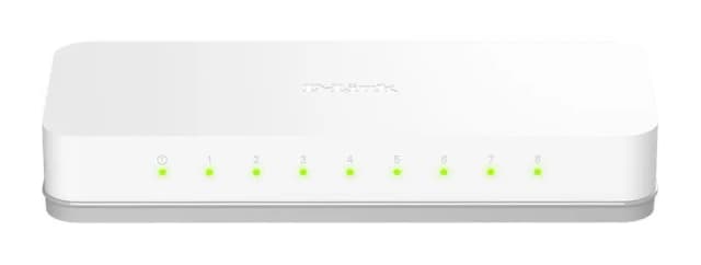 Комутатор D-Link GO-SW-8E 8xFE, Некерований