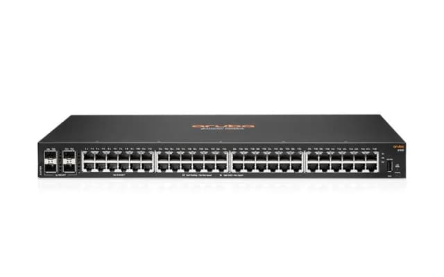 Комутатор HPE Aruba 6100, 48xGE, 4xGE SFP ports, PoE Class 4 370W, LT Warranty