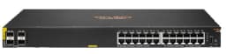 Комутатор HPE Aruba 6100, 24xGE, 4xSFP+ ports, PoE Class 4 370W, LT Warranty