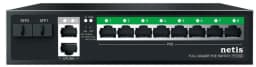 Комутатор Netis P112GS 12xGE (8xPoE, 2xUplink, 2xSFP), 120Вт, Некерований