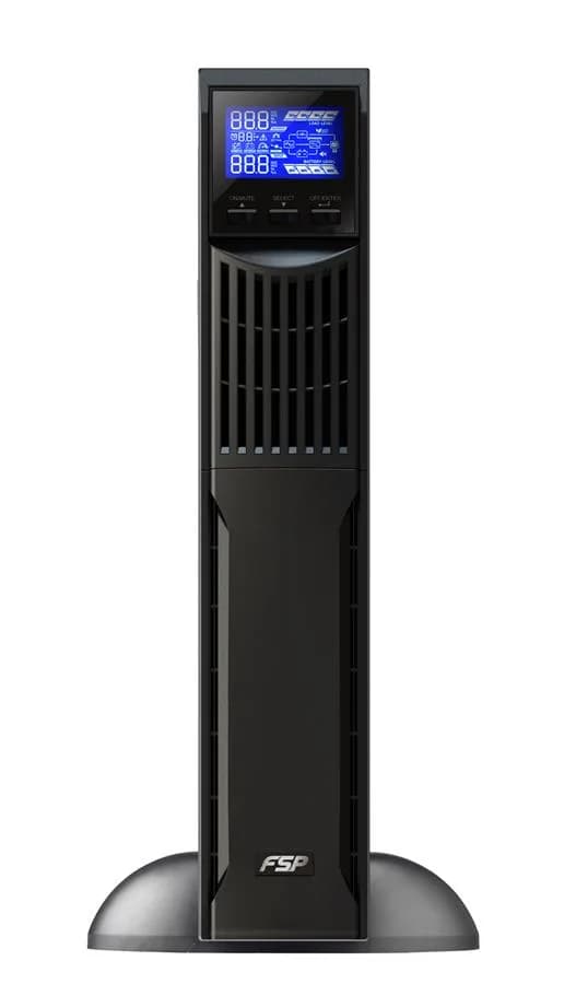 Джерело безперебійного живлення FSP Champ 1K RM, 1000VA/900W, RT2U, LCD, USB, 6xС13 (CH-1101RS)