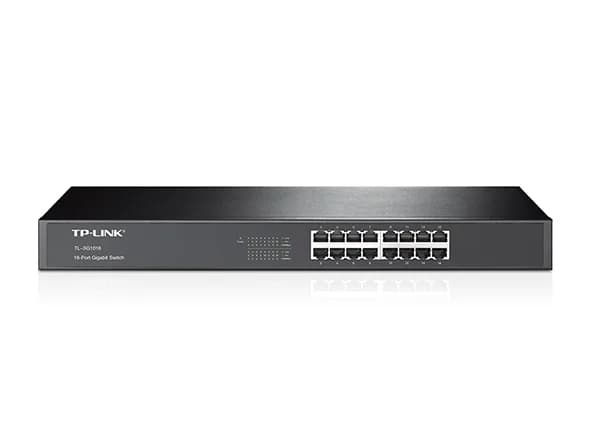 Комутатор TP-LINK TL-SG1016 16xGE, Некерований