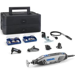 Шліфмашина шліфувально-гравірувальна Dremel 4250 6-128 Platinum+ 175В 5000-35000об/хв 128 насадок + 6 приставок 3.78кг