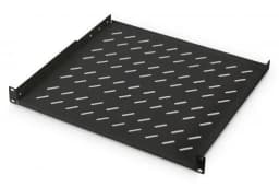 Полиця DIGITUS 19", 1U, консольна, 400мм, чорна