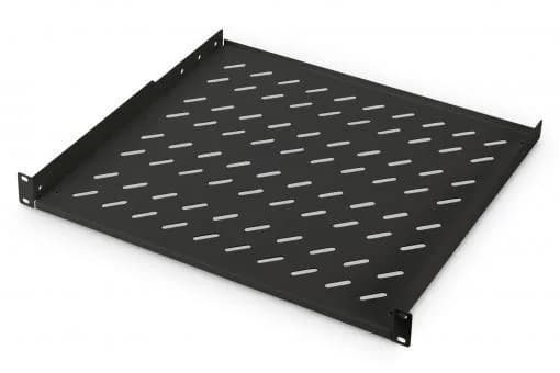 Полиця DIGITUS 19", 1U, консольна, 400мм, чорна
