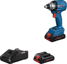 Гайковерт ударний акумуляторний Bosch IDS 18V-200T 18В 2x4А·год ProCORE 30/140Нм до 2500об/хв квадрат 1/2" ЗП GAL18V-40 1.2кг