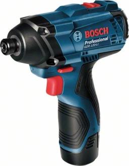 Гвинтоверт ударний акумуляторний Bosch Professional GDR 120-LI 12В 100Нм 1300/2600об/хв М4-М12 1.1кг без АКБ та ЗП