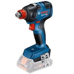 Гвинтоверт ударний акумуляторний Bosch Professional GDX 18V-200 18В 350Нм 0-3400об/хв 0-4200уд/хв M6-M16 кейс 1.2кг без АКБ та ЗП
