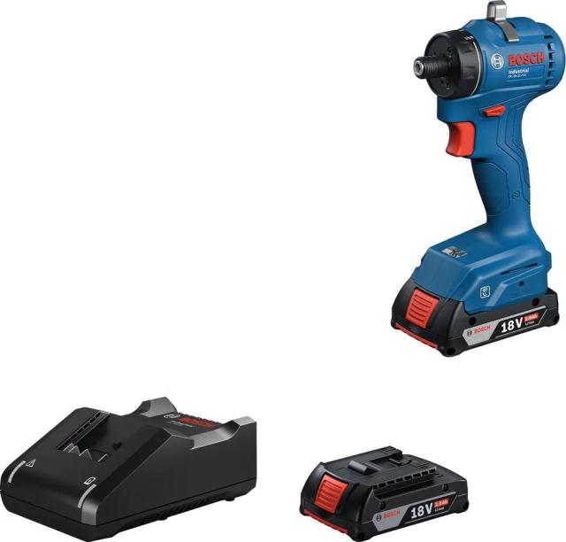 Шурупокрут-дриль акумуляторний Bosch ISR 18V-30 PHX 18В 2х2А·год 21·55Нм 0-480·0-1800об/хв ЗП GAL 18V-40 1.8кг