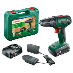 Шурупокрут-дриль Bosch UniversalDrill 18В 2x1.5Ач 40Нм 440/1450об/хв ЗП кейс 1.2кг