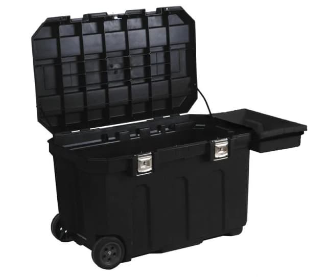 Ящик для інструменту Stanley Mobile Job Chest, на коліщатках, телескопічне руків'я, 59.1x96.2x57.8см, пластик