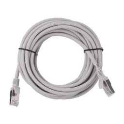 Патч-корд 2E САТ 5e, FTP, 5м, 26AWG, RJ45, 7/0.16, Cu, LSZH, сірий