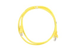 Патч-корд 2E САТ 5e, UTP, 1.20м, 26AWG, RJ45, 7/0.16, CCA, PVC, жовтий