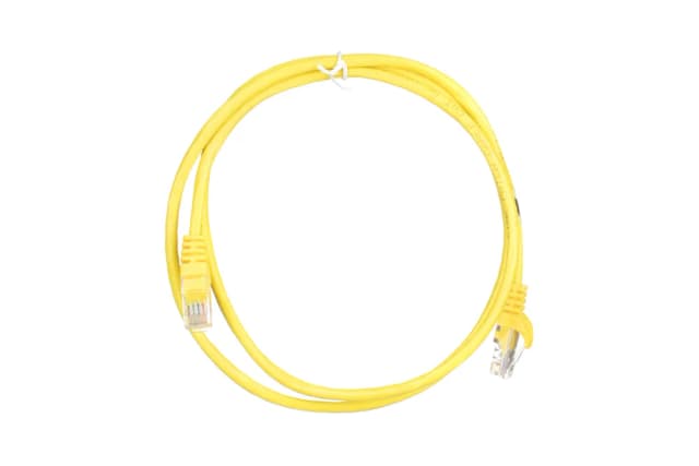 Патч-корд 2E САТ 5e, UTP, 1.20м, 26AWG, RJ45, 7/0.16, CCA, PVC, жовтий