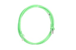 Патч-корд 2E САТ 5e, UTP, 1.20м, 26AWG, RJ45, 7/0.16, CCA, PVC, зелений