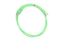 Патч-корд 2E САТ 5e, UTP, 1м, 26AWG, RJ45, 7/0.16, Cu, PVC, зелений