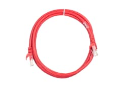 Патч-корд 2E САТ 5e, UTP, 1.50м, 26AWG, RJ45, 7/0.16, Cu, PVC, червоний