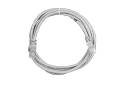Патч-корд 2E САТ 5e, UTP, 2.20м, 26AWG, RJ45, 7/0.16, Cu, PVC, сірий