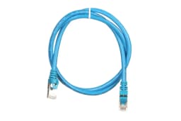 Патч-корд 2E САТ 6, S-FTP, 1м, 26AWG, RJ45, 7/0.16, Cu, PVC, синій