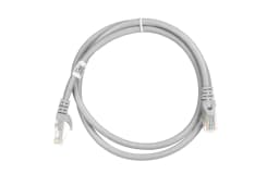 Патч-корд 2E САТ 6, UTP, 1м, 26AWG, RJ45, 7/0.16, Cu, PVC, сірий