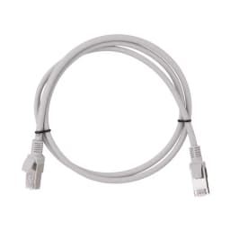 Патч-корд 2E САТ 5e, FTP, 0.50м, 26AWG, RJ45, 7/0.16, Cu, LSZH, сірий