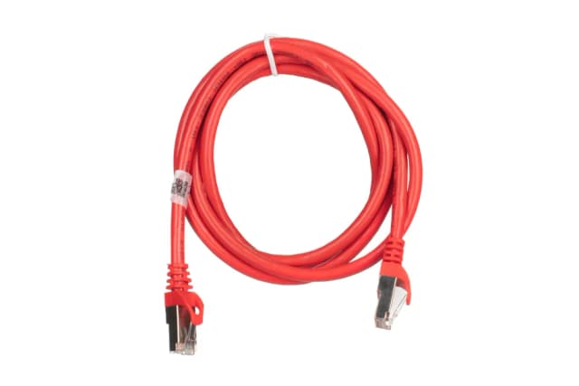 Патч-корд 2E САТ 6, S-FTP, 1.50м, 26AWG, RJ45, 7/0.16, Cu, PVC, червоний
