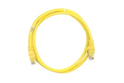 Патч-корд 2E САТ 6, UTP, 1м, 26AWG, RJ45, 7/0.16, Cu, PVC, жовтий