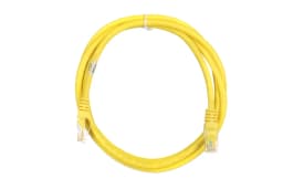 Патч-корд 2E САТ 6, UTP, 1.50м, 26AWG, RJ45, 7/0.16, Cu, PVC, жовтий