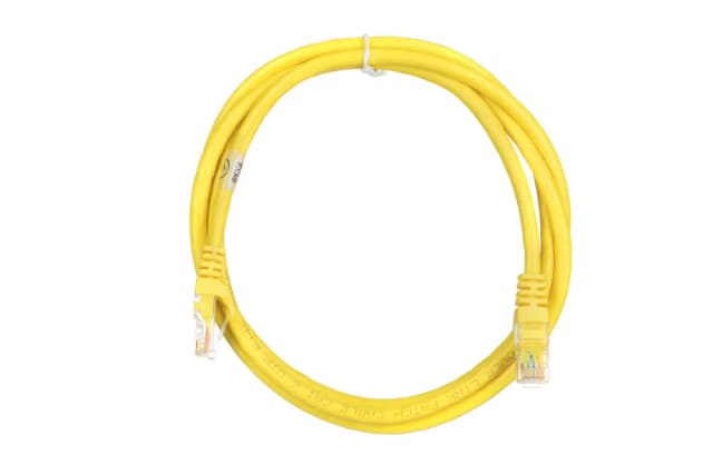 Патч-корд 2E САТ 6, UTP, 1.50м, 26AWG, RJ45, 7/0.16, Cu, PVC, жовтий