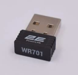 Адаптер WiFi 2E PowerLink WR701 N150, USB