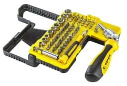 Біти TOPEX, 1/4", бітотримач, CrV, набір 68шт