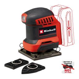 Шліфмашина вібраційна акумуляторна Einhell TE-OS 18/113 3X Li - Solo 18 113х101мм 1.04кг без АКБ та ЗП