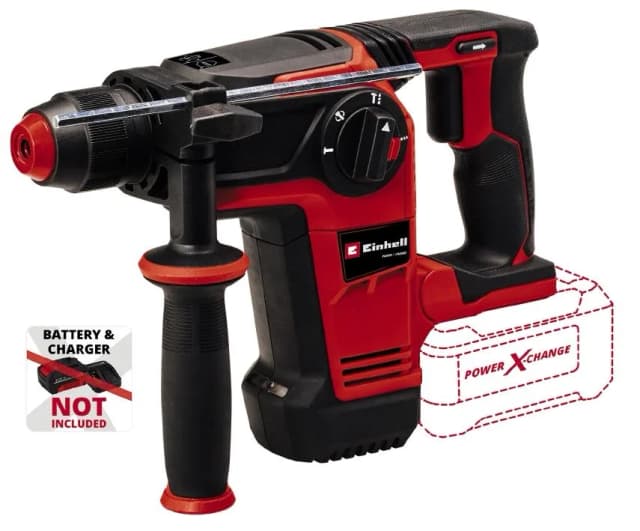 Перфоратор акумуляторний Einhell Professional TP-HD 18/26LI BL - Solo SDS-plus PXC 18В 2.6Дж 3кг без АКБ та ЗП