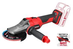 Шліфмашина кутова акумуляторна Einhell Professional TP-AG 18/125 F Li BL - Solo PXC 18В 125мм 8500об/хв плаский редуктор 1.57кг без АКБ та ЗП
