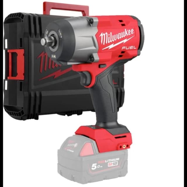 Гайковерт ударний акумуляторний Milwaukee M18 FHIW2F12-0X 18В 1491Нм 0-2000об/хв 1/2" кейс 3.4кг без АКБ та ЗП
