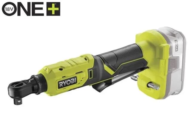 Тріскачка акумуляторна Ryobi ONE+ R18RW2-0 18В 60Нм 280об/хв 1/4" 4 положення головки 1кг без АКБ та ЗП