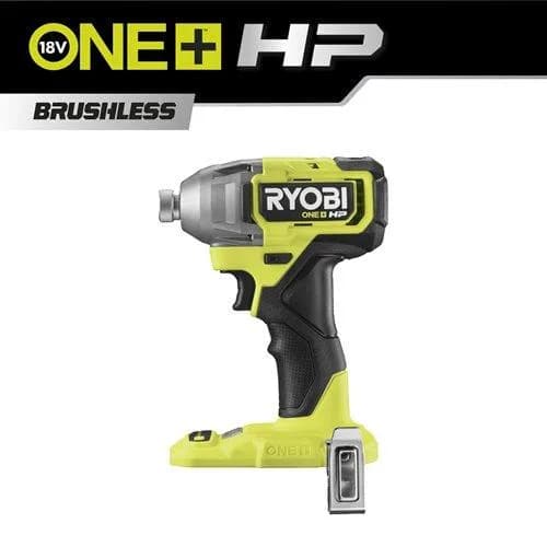 Гвинтоверт ударний акумуляторний Ryobi ONE+ HP RID18X-0 18В 300Нм 2900об/хв 1кг без АКБ та ЗП