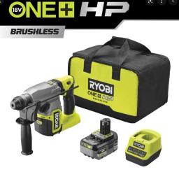 Перфоратор акумуляторний Ryobi ONE+ НР RSDS18X-1C40S SDS-plus 18В 1х4А·год 4Дж 4 режими 3.2кг