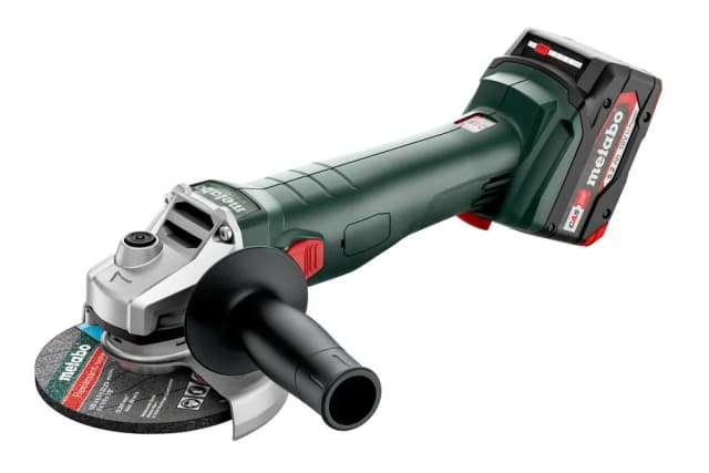 Шліфмашина кутова акумуляторна Metabo W 18 L 9-125 Quick 125мм 18В 2х5.2А·год 8500об/хв 2.3кг metaBOX 165 L