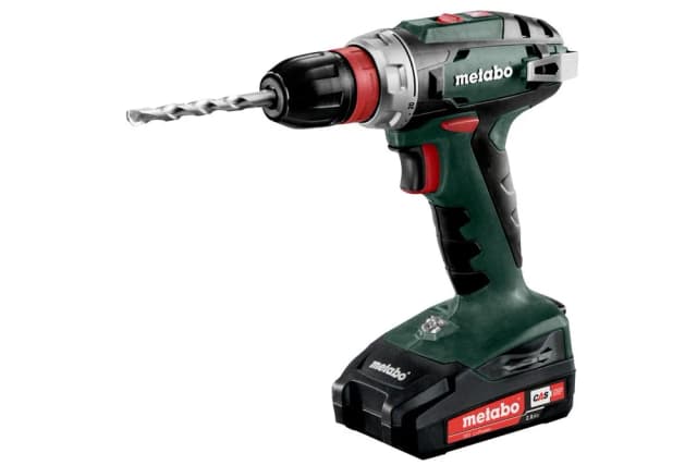 Шурупокрут-дриль акумуляторний Metabo BS 18 QUICK 18В 2х2А·год 24·48Нм 0-450·0-1600об/хв 1.4кг