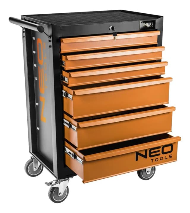 Шафа-візок для інструменту Neo Tools, висувні ящики 6шт, 103х68x46см, метал