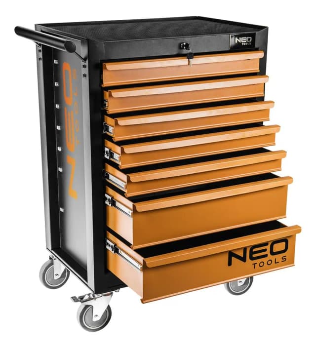 Шкаф-візок для інструменту Neo Tools, висувні ящики 7шт, 103х68x46см, метал