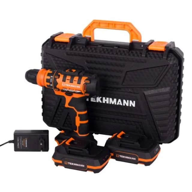 Шурупокрут-дриль акумуляторний Tekhmann TCD-21/2 DFR 21В 2х2А·год 28Нм 350·1500об/хв 1.4кг