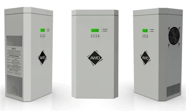 Стабілізатор напруги Awattom - 41.6кВт(3х13.8кВт), трифазний