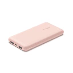 Акумулятор портативний літій-іонний Power Bank Belkin 10000мА·год, 15Вт, 2хUSB-A/USB-C, рожевий