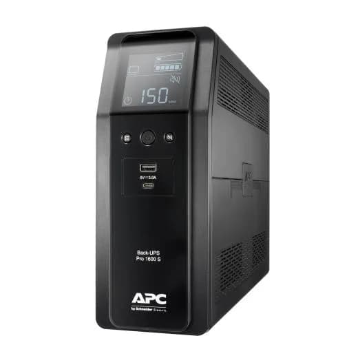 Джерело безперебійного живлення APC Back UPS Pro S 1600VA/720W, LCD, RJ45, USB, 6+2 C13