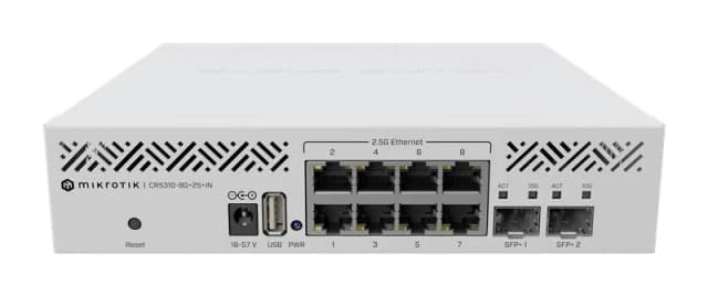 Комутатор MikroTik Cloud Router Switch CRS310-8G+2S+IN