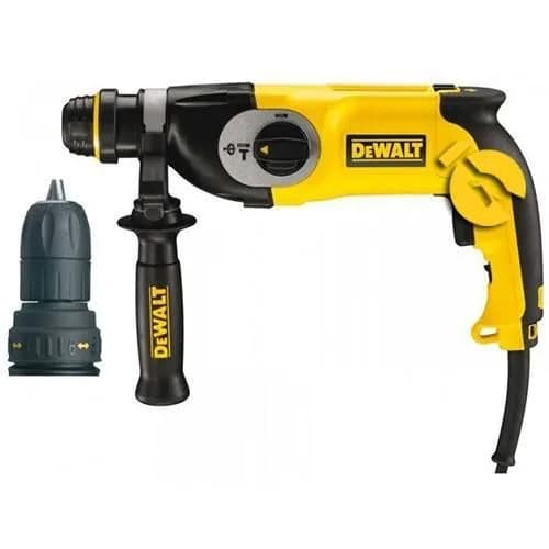 Перфоратор мережевий DeWalt SDS-Plus 900Вт 3.0 Дж 0-5350уд/хв 0-1450об/хв 3 режими кейс 3.1кг