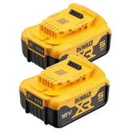 Акумулятор DeWalt 18В XR Li-lon 2х5А·год 1.3кг, 2шт