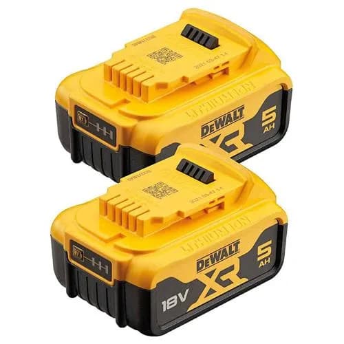 Акумулятор DeWalt 18В XR Li-lon 2х5А·год 1.3кг, 2шт